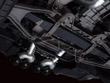 Track Edition Axleback Exhaust for C6 Chevrolet Corvette Z06/ZR1 - 4.5” Diamond Black Tips image 13