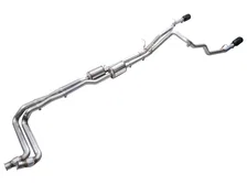 0FG Catback Exhaust for 2025+ RAM 1500 3.0TT Rebel - 5” Diamond Black Tips image 2
