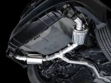 Touring Edition Exhaust for FE1 Civic Si/DE4 Acura Integra - 5" Diamond Black Tips image 11