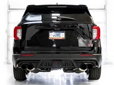 Touring Edition Exhaust for Ford Explorer ST - Diamond Black Tips image 16