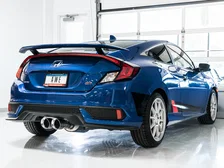 Touring Edition Exhaust for 10th Gen Civic Si Coupe / Sedan (includes Front Pipe) - Dual Chrome Silver Tips image 10
