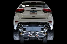 Touring Edition Exhaust for Jeep Grand Cherokee SRT - Chrome Silver Tips image 11