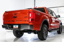 0FG Exhaust with BashGuard for Ford Ranger - Dual Diamond Black Tips image 4