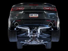 Track Edition Axleback Exhaust for Gen6 Camaro SS/LT1, Dual Outlet - 4.5" Chrome Silver Tips image 2
