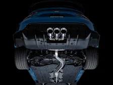 Touring Edition Exhaust for FL5 Civic Type R - Triple Chrome Silver Tips image 23