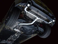 Track Edition Exhaust for VW MK8 GTI - Chrome Silver Tips image 11