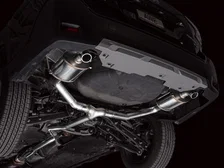 0FG Exhaust for Subaru Outback 2.4T - Dual BashGuards image 7