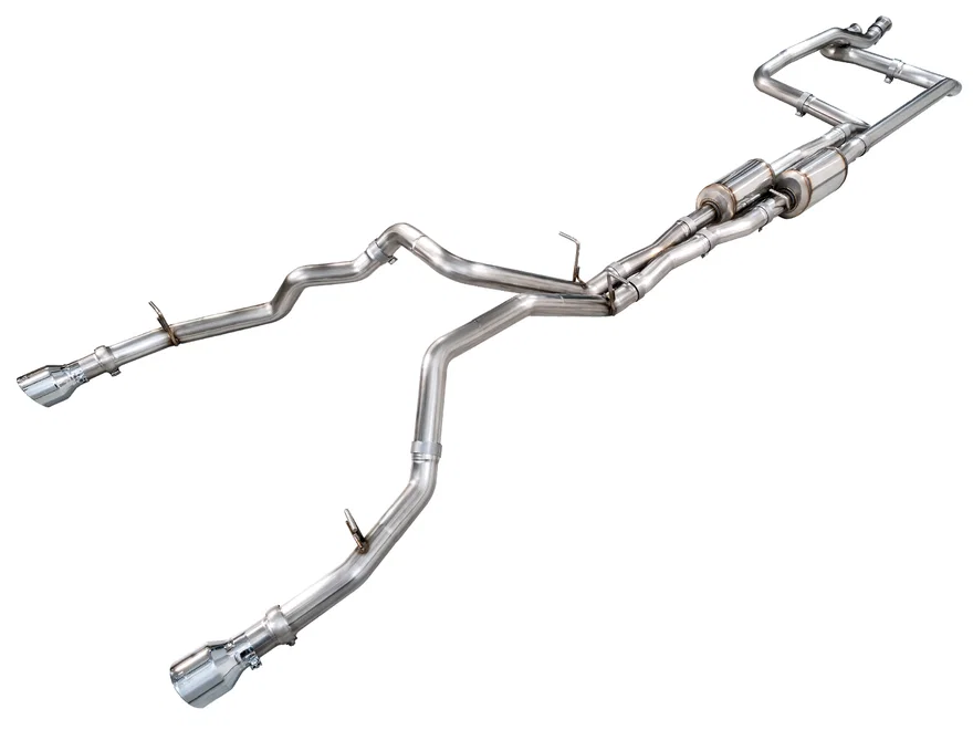 0FG Catback Exhaust for RAM RHO - Chrome Silver Tips
