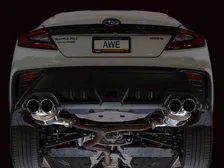 Touring Edition Axleback Exhaust for VB Subaru WRX - 4" Chrome Silver Tips image 7
