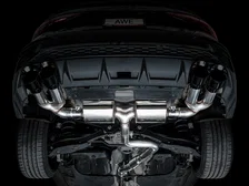 Touring Edition Exhaust for Audi 8Y S3 - 4.5" Diamond Black Tips image 10