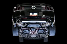 Touring Edition Axleback Exhaust for the S197 Ford Mustang GT - Chrome Silver Tips image 2