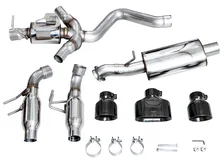 Touring Edition Exhaust for GR Corolla - Diamond Black Tips image 3