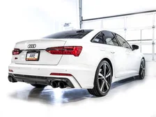 Track Edition Exhaust for Audi C8 S6/S7 - 4.5" Diamond Black Tips image 12