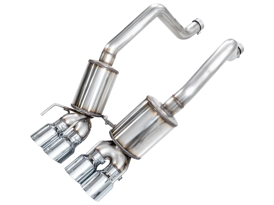 Touring Edition Axleback Exhaust for C6 Chevrolet Corvette Z06/ZR1 - 4.5” Chrome Silver Tips