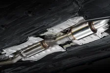 Touring Edition Exhaust for FK8 Civic Type R (includes Front Pipe and DualPhase Mid Pipe) - Triple Diamond Black Tips image 3