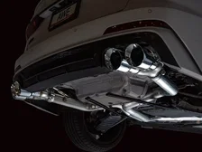 Track Edition Exhaust for Audi C8 S6/S7 - 4.5" Chrome Silver Tips image 7