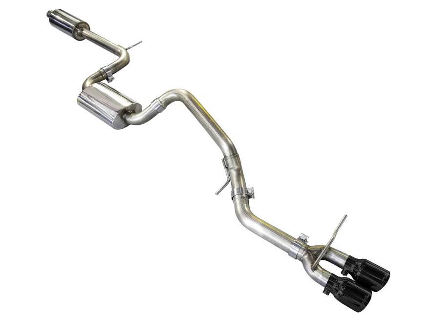 Touring Edition Exhaust for VW MK7 Golf SportWagen - Diamond Black Tips (90mm)