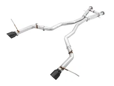 Track Edition Exhaust for Jeep Grand Cherokee SRT - Diamond Black Tips image 1