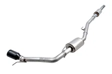 Tread Edition Catback Single-Side Exhaust for Jeep JT 3.6L - Diamond Black Tip image 1