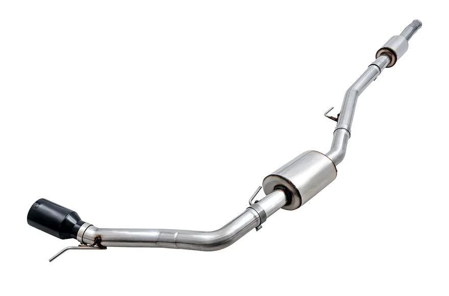 Tread Edition Catback Single-Side Exhaust for Jeep JT 3.6L - Diamond Black Tip