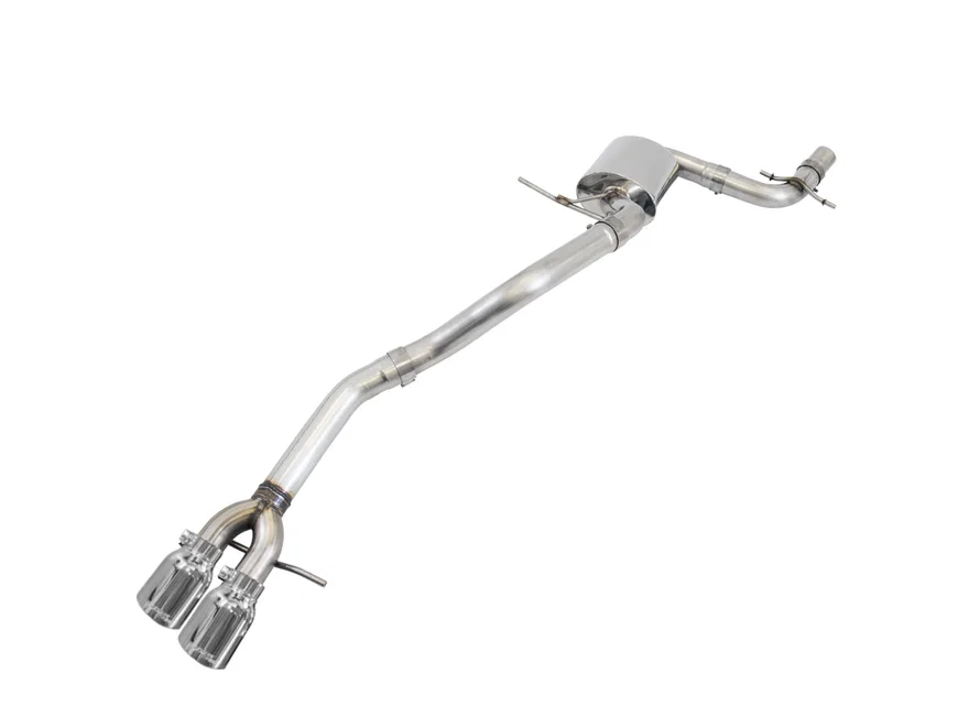 Track Edition Exhaust for MK5 Jetta 2.0T - GLI - Chrome Silver Tips