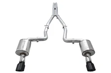 Touring Edition Exhaust for 17+ Charger 5.7 - Diamond Black Tips image 1