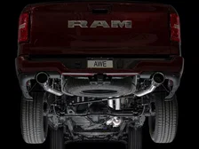 0FG Catback Exhaust for 2025+ RAM 1500 3.0TT Standard and High Output - 5” Chrome Silver Tips image 15