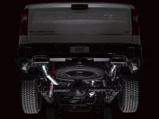 0FG Catback Split Rear Exit Exhaust for 4th Gen Silverado/Sierra 1500 5.3L (with bumper cutouts) - OE Tips image 7