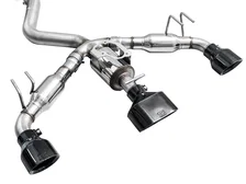 Touring Edition Exhaust for GR Corolla - Diamond Black Tips image 4