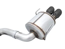 Touring Edition Catback Exhaust for VB Subaru WRX - 4" Diamond Black Tips image 5