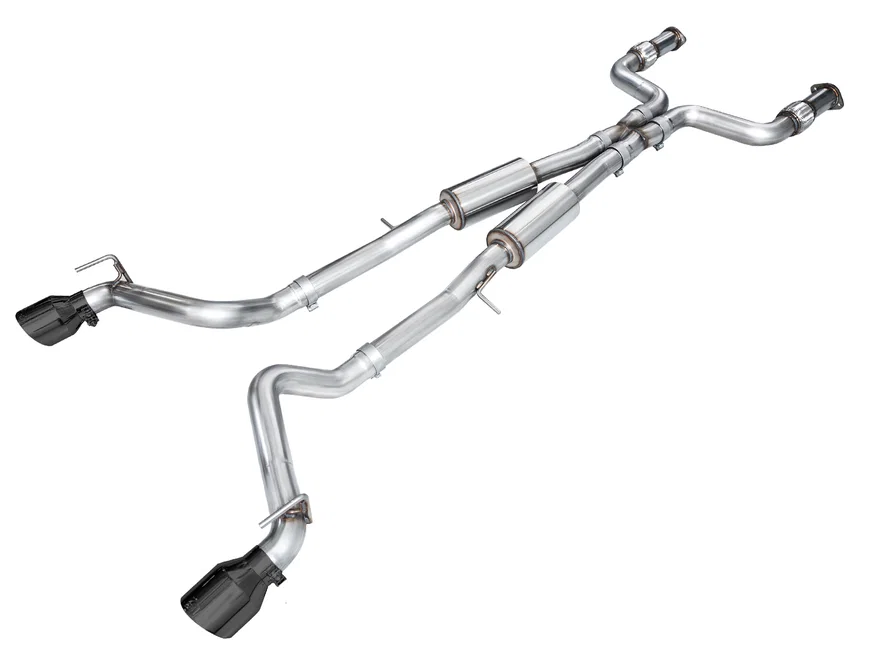 Track Edition Exhaust for Nissan Z - Diamond Black Tips