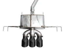 Touring Edition Exhaust for FL5 Civic Type R - Triple Diamond Black Tips image 6