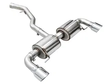 Touring Edition Axleback Exhaust for BMW G2X 330i/430i - 4.5” Chrome Silver Tips image 4