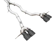 Track Edition Catback Exhaust for BMW G8X M3/M4 - 4.5" Diamond Black Tips image 4