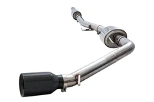 Tread Edition Catback Single-Side Exhaust for Jeep JT 3.6L - Diamond Black Tip image 3