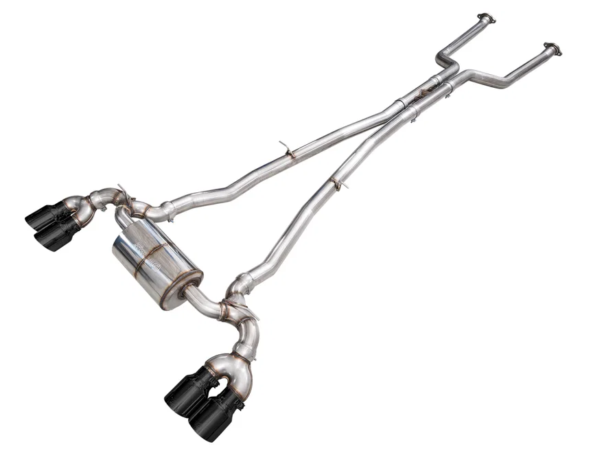 Touring Edition Catback Exhaust for BMW G90/G99 M5 - 4.5" Diamond Black Tips