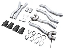 Track Edition Catback Exhaust for BMW G8X M3/M4 - 4.5" Diamond Black Tips image 6