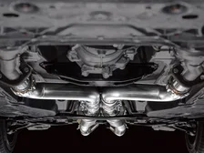 Touring Edition Exhaust for Nissan Z - Diamond Black Tips image 7