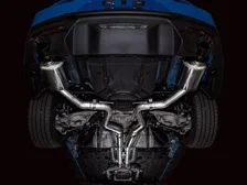 Touring Edition Exhaust for S650 Ford Mustang GT Fastback - Dual Diamond Black Tips image 15