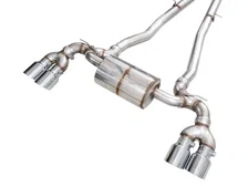 Touring Edition Catback Exhaust for BMW G90/G99 M5 - 4.5" Chrome Silver Tips image 4