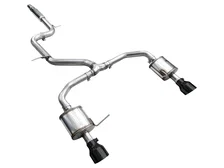 Touring Edition Exhaust for MK7.5 GLI - Diamond Black Tips for Volkswagen Jetta image 2