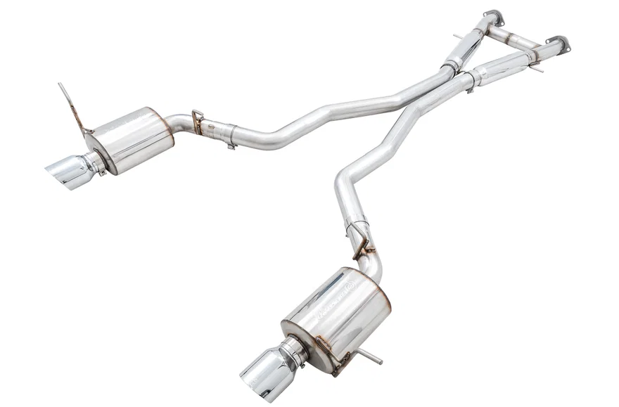 Touring Edition Exhaust for Jeep Grand Cherokee SRT - Chrome Silver Tips