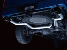 0FG Dual Split Rear Exhaust for '21+ Ford F-150 - 5" Diamond Black Tips image 8