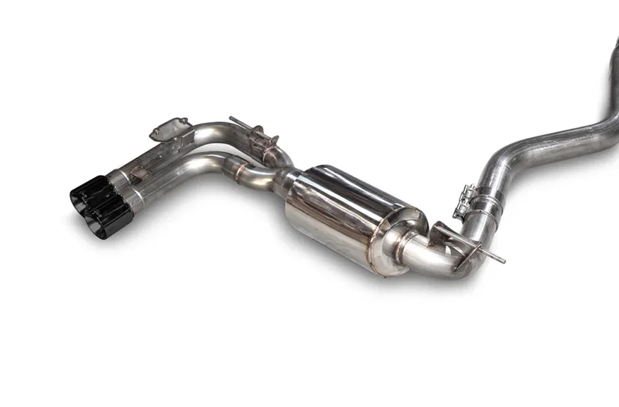Touring Edition Axleback Exhaust for BMW F3X N20/N26 328i/428i, Single Side - 3" Diamond Black Tips