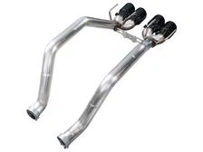 Track Edition Axleback Exhaust for C6 Chevrolet Corvette Z06/ZR1 - 4.5” Diamond Black Tips image 2