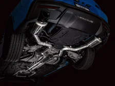 Touring Edition Exhaust for S650 Ford Mustang GT Fastback - Dual Diamond Black Tips image 16