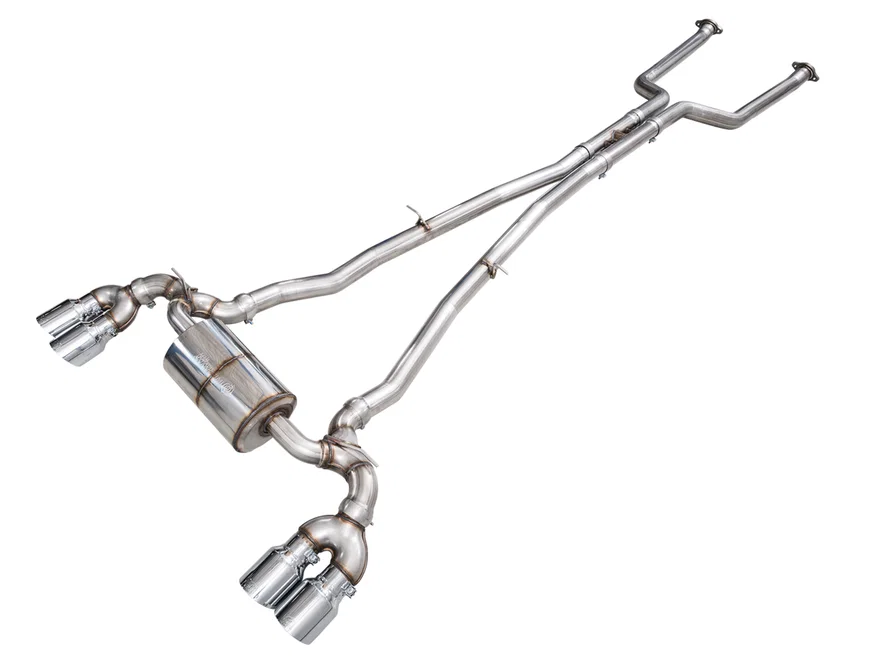 Touring Edition Catback Exhaust for BMW G90/G99 M5 - 4.5" Chrome Silver Tips