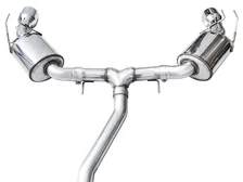 Touring Edition Exhaust for FE1 Civic Si/DE4 Acura Integra - 5" Chrome Silver Tips image 4