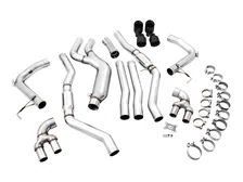 Track Edition Exhaust for G2X M340i / M440i - 4" Diamond Black Tips for BMW image 4
