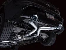 Track Edition Exhaust for Nissan Z - Chrome Silver Tips image 16